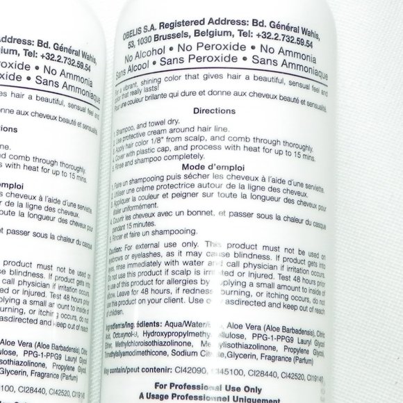 3 Hair Color Semi-Perm Adore Green Jade Teal Chem Free - Picture 5 of 5